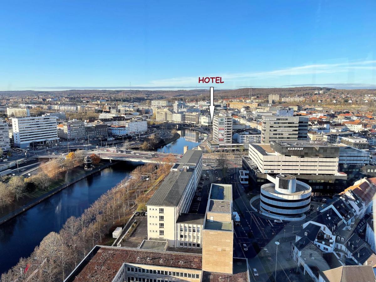Hotel Stadt Hamburg Am Fluss Sarrebruck Extérieur photo